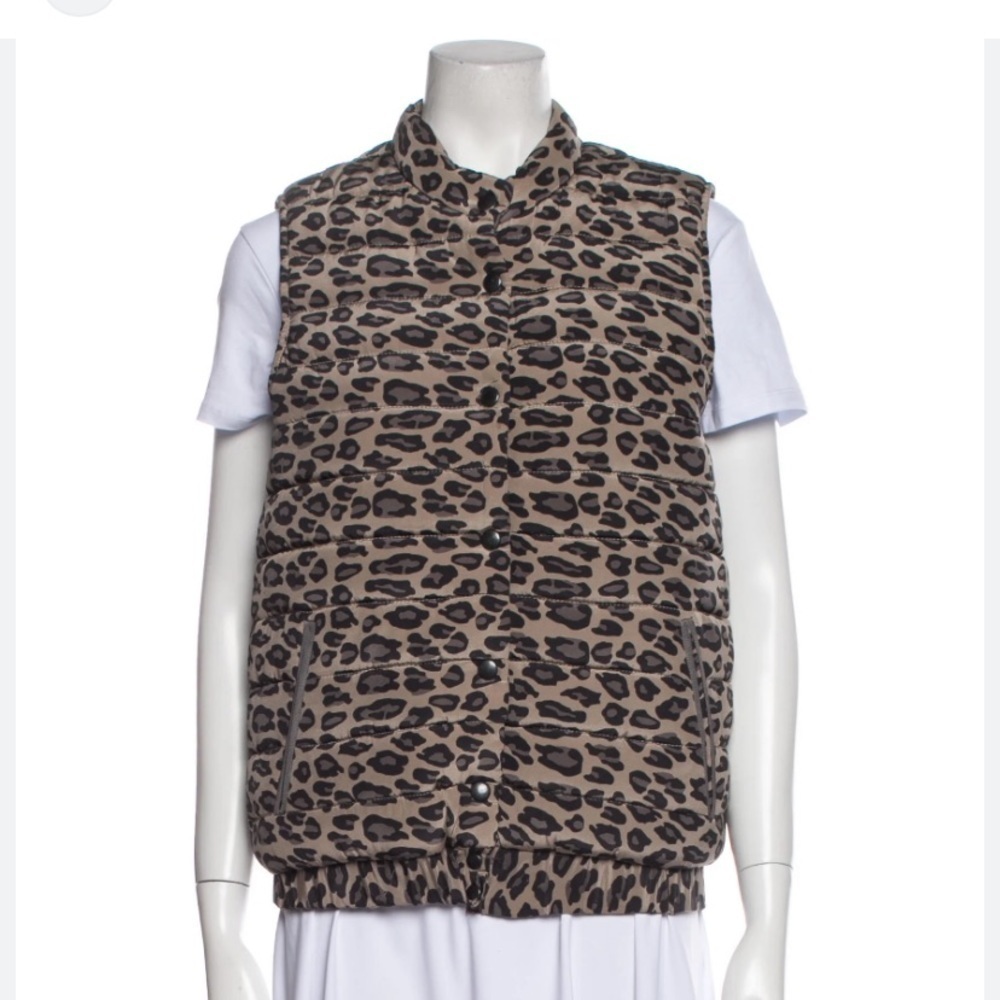 SEA New York Silk Animal print vest - Picture 15 of 16